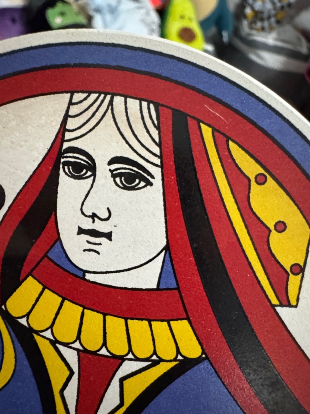 Set of 4 Vintage Playing Card Coasters - Queen/King/Jack Designs - Picture 9 of 11